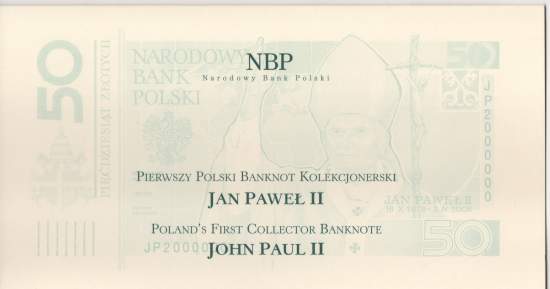 50 zloty 2006 Johannes Paul